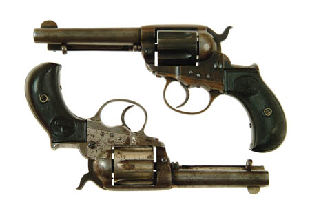 Appraisal: LOT OF TWO COLT M DA REVOLVERS Cal Colt SN