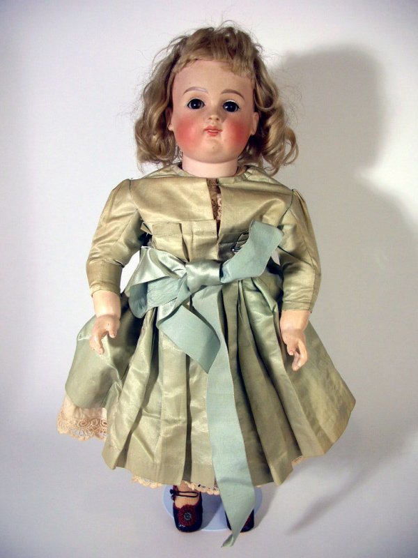 Appraisal: Circa German bisque head doll possibly Gebruder Kuhnlenz Bisque head