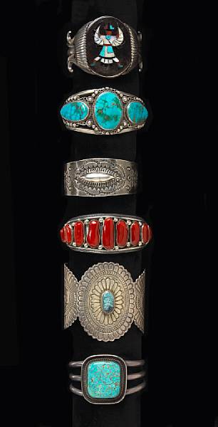 Appraisal: Native AmericanJewelryProperty from the Estate of Lynn Trusdell New Hope