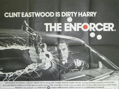 Appraisal: The Enforcer' a British quad film poster published by W