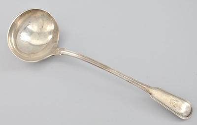 Appraisal: An English Sterling Silver Ladle Exeter ca Sterling silver ladle