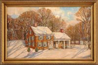 Appraisal: ROBERT EMMETT OWEN American - THOMAS PAINE COTTAGE NEW ROCHELLE