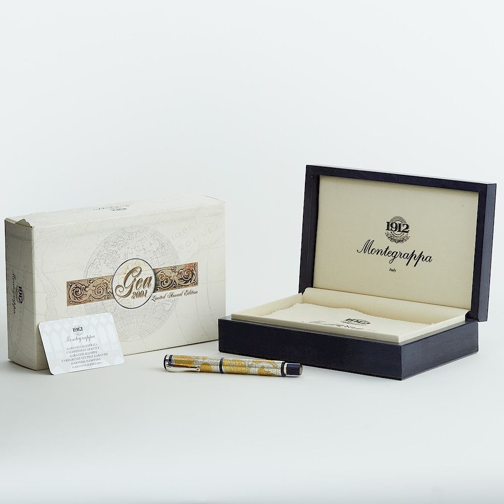 Appraisal: Montegrappa Gea Limited Annual Edition Fountain Pen Montegrappa Gea limited