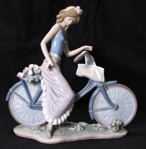 Appraisal: Lladro ''Biking In The Country'' no box issue year retire