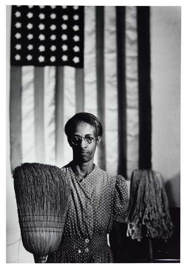 Appraisal: PHOTOGRAPHY PARKS GORDON American Gothic Washington D C Gordon Parks