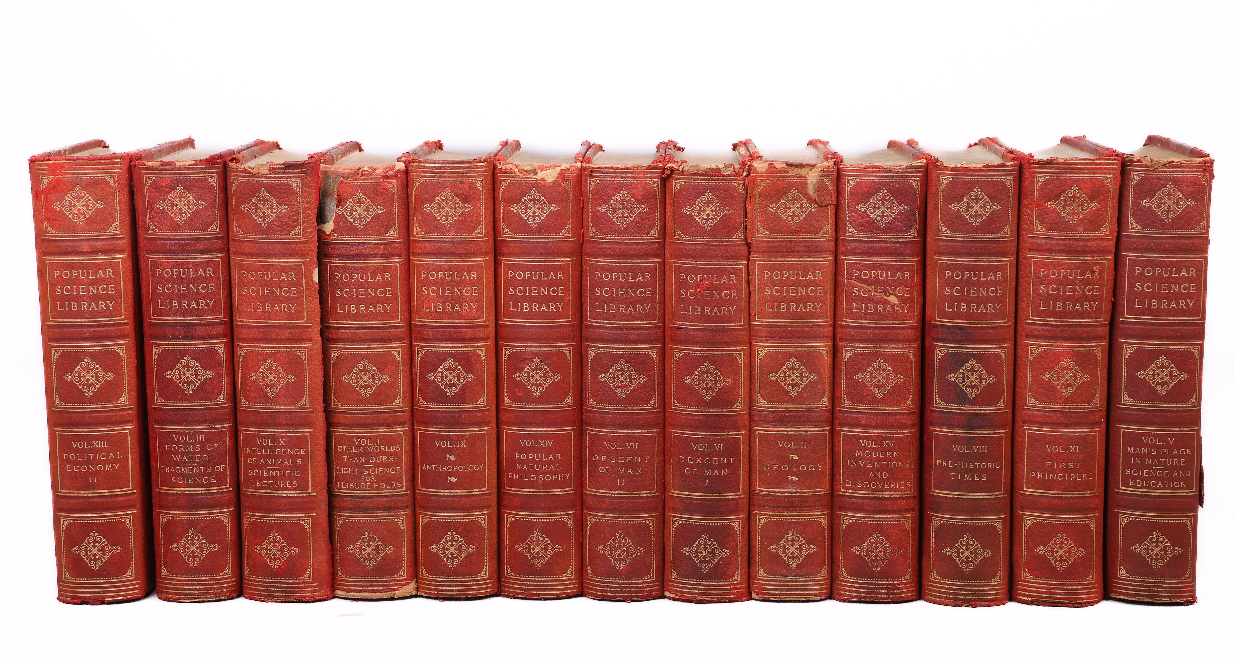 Appraisal: Thirteen volumes of a set of at least of the