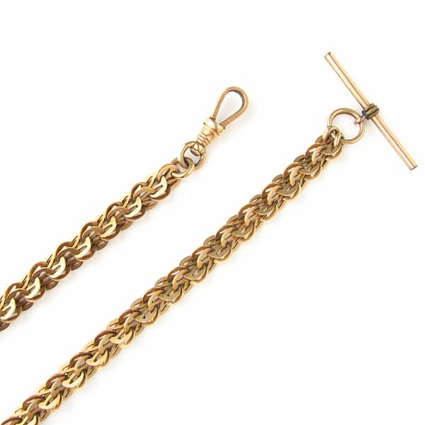 Appraisal: A k gold watch chain length in grams