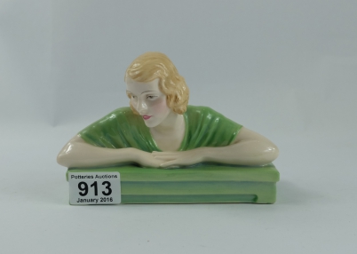 Appraisal: Royal Doulton Art Deco style figure bust Gladys HN limited