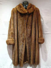 Appraisal: An Italian long mink coat by 'Depiano Francesco' size large