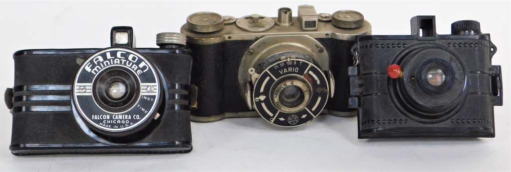 Appraisal: LOT OF MM CAMERAS Lot of odd mm cameras Includes