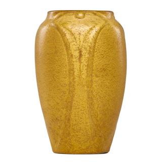 Appraisal: VAN BRIGGLE Early vase VAN BRIGGLEEarly vase with stylized botanical