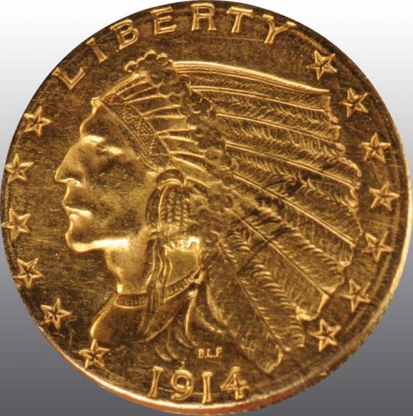 Appraisal: -D Indian Head Description Graded GENUINE CLEANING by PCGS