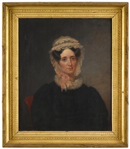 Appraisal: Attributed to Chester Harding - portrait of mrs william king