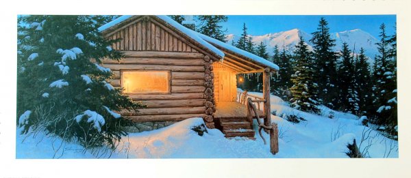 Appraisal: Stephen Lyman American - Limited Edition print Wilderness Welcome Signed