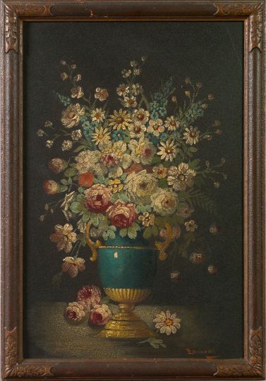 Appraisal: George Wharton Edwards American - The Louis XVI Bouquet oil