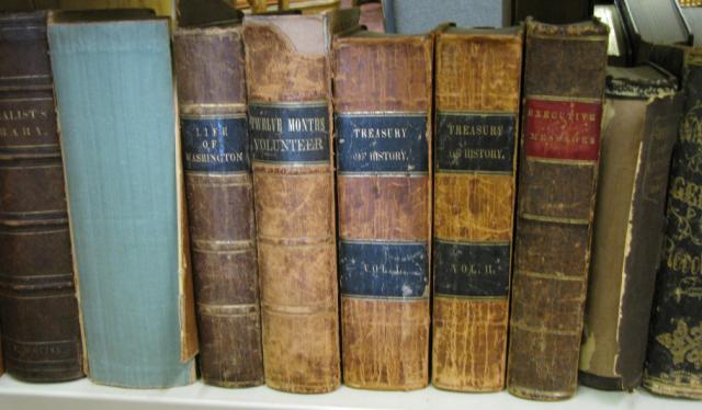 Appraisal: Group of History books most in well worn condition including