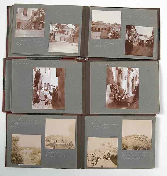 Appraisal: Early Photo Album Group of Early th Century Photograph Albums