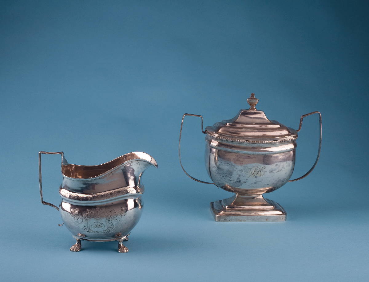 Appraisal: NEW YORK NEW YORK SILVER CREAM PITCHER JOHN PETER TARGEE