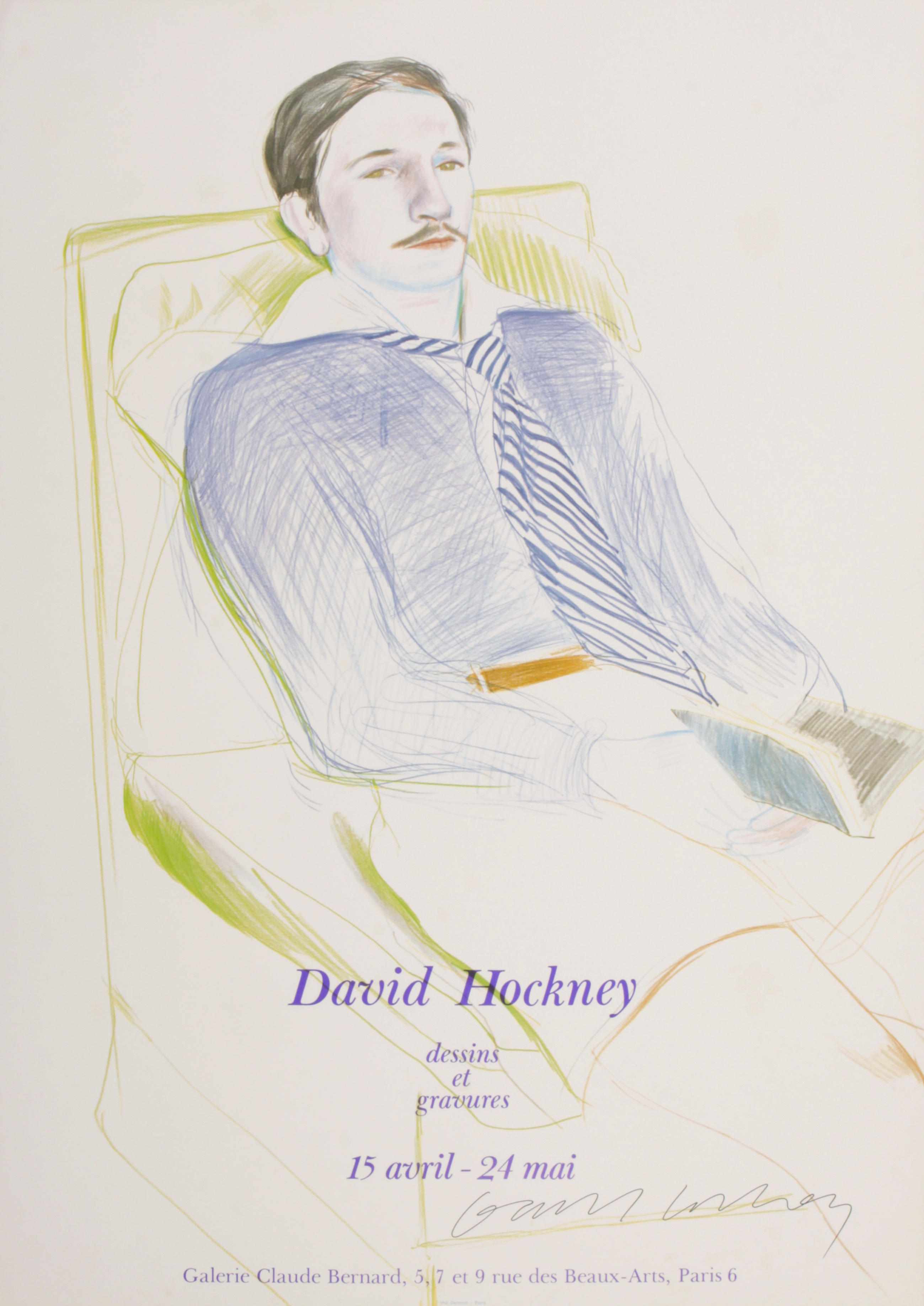 Appraisal: David Hockney British born David Hockney Travels with Pen Pencil