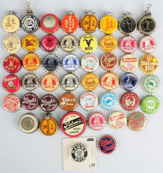 Appraisal: Lot of Assorted Beer Bottle Caps The majority are for