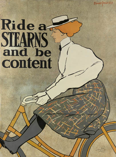 Appraisal: EDWARD PENFIELD - RIDE A STEARNS AND BE CONTENT x