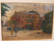 Appraisal: The Flask Tavern Highgate' Watercolour by Hodcson x mm x