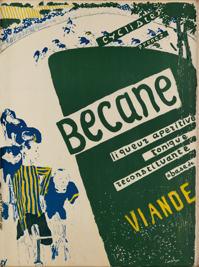 Appraisal: DOUARD VUILLARD - BECANE VIANDE Circa x inches x cm