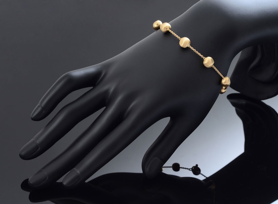 Appraisal: MARCO BICEGO AFRICA COLLECTION BRACELET K yellow gold with the