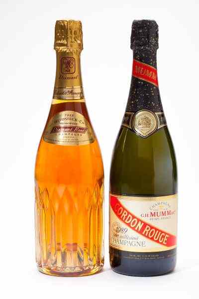 Appraisal: GH Mumm Heidsieck Champagne total bottlesVintage G H Mumm Cordon