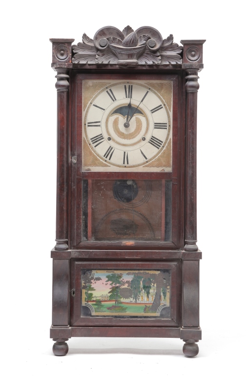 Appraisal: AMERICAN BIRGE MALLORY AND COMPANY CLOCK Second quarter th century