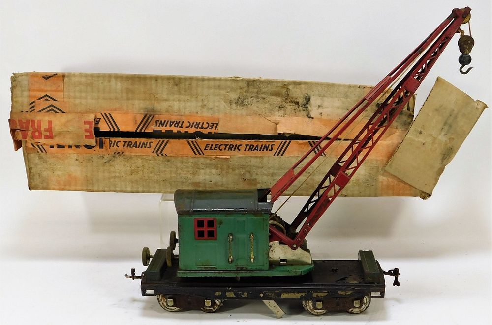 Appraisal: Lionel No Electric Crane Car w Original Box United States