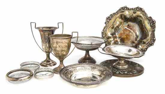 Appraisal: A Collection of Thirty-Two American Sterling Silver Articles comprising silver