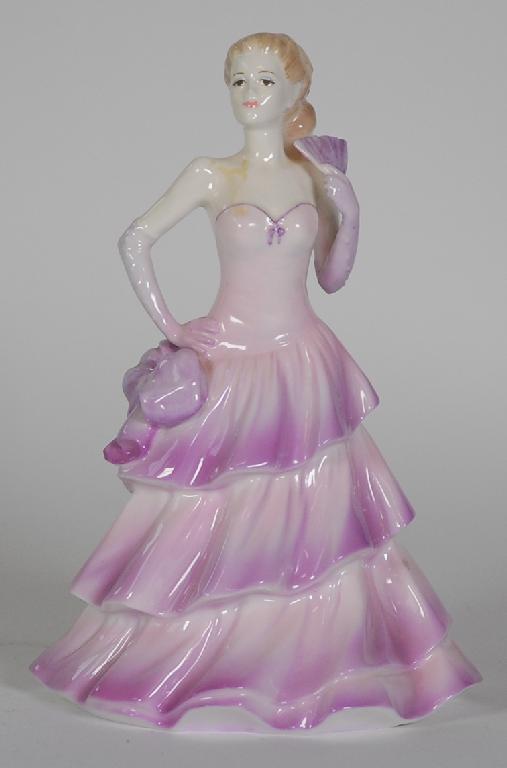 Appraisal: COALPORT CHINA FIGURE 'BOLERO' from the Ladies of Fashion series