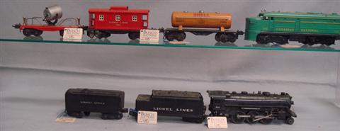 Appraisal: pcs Lionel O- locomotive tender T tender n no number