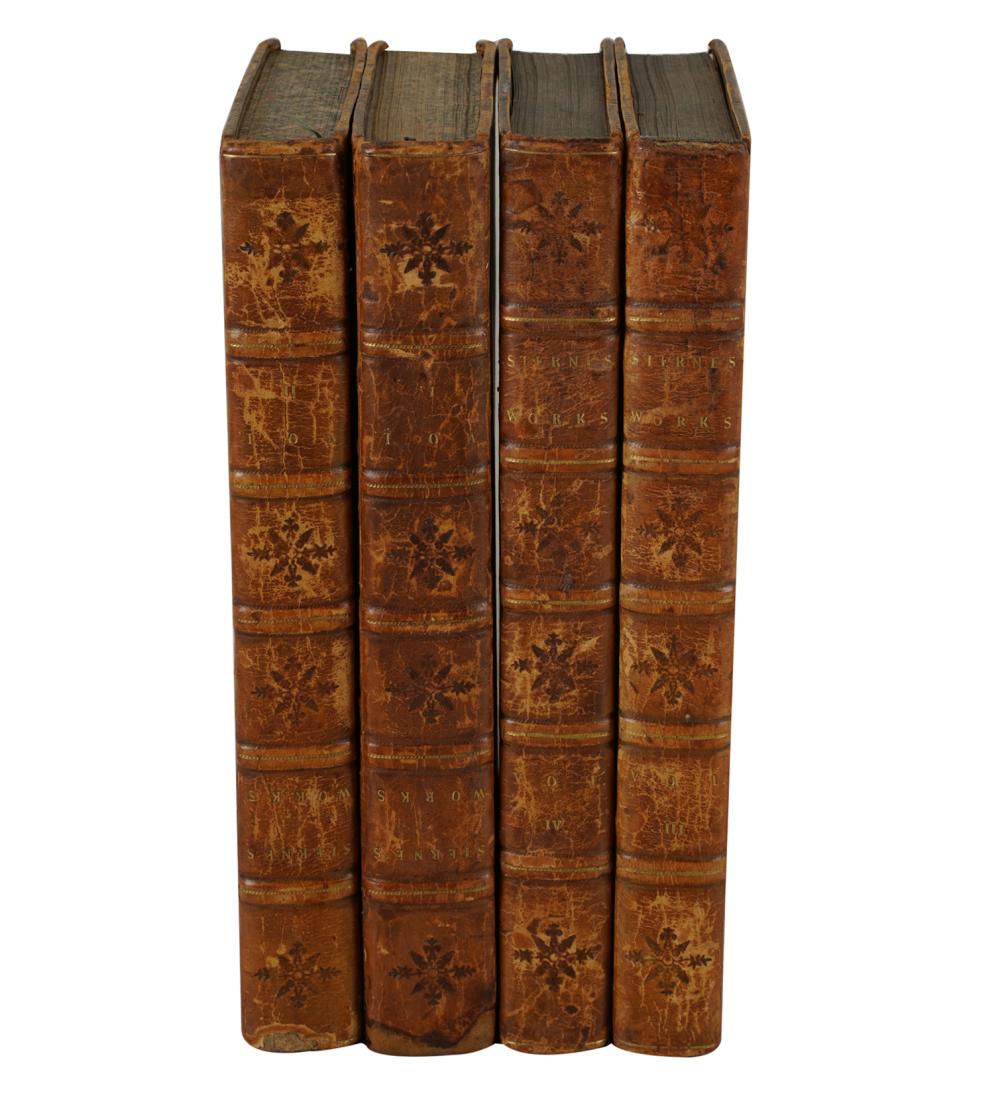 Appraisal: THE WORKS OF LAURENCE STERNE IN FOUR VOLUMES The Works