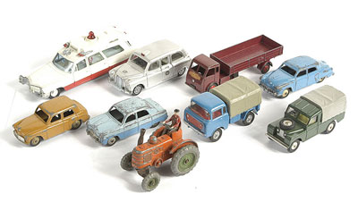 Appraisal: Corgi and Dinky a small mixed group of unboxed diecast