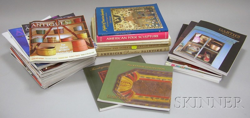 Appraisal: Five Americana Reference Books and Twenty-nine Periodicals book titles include