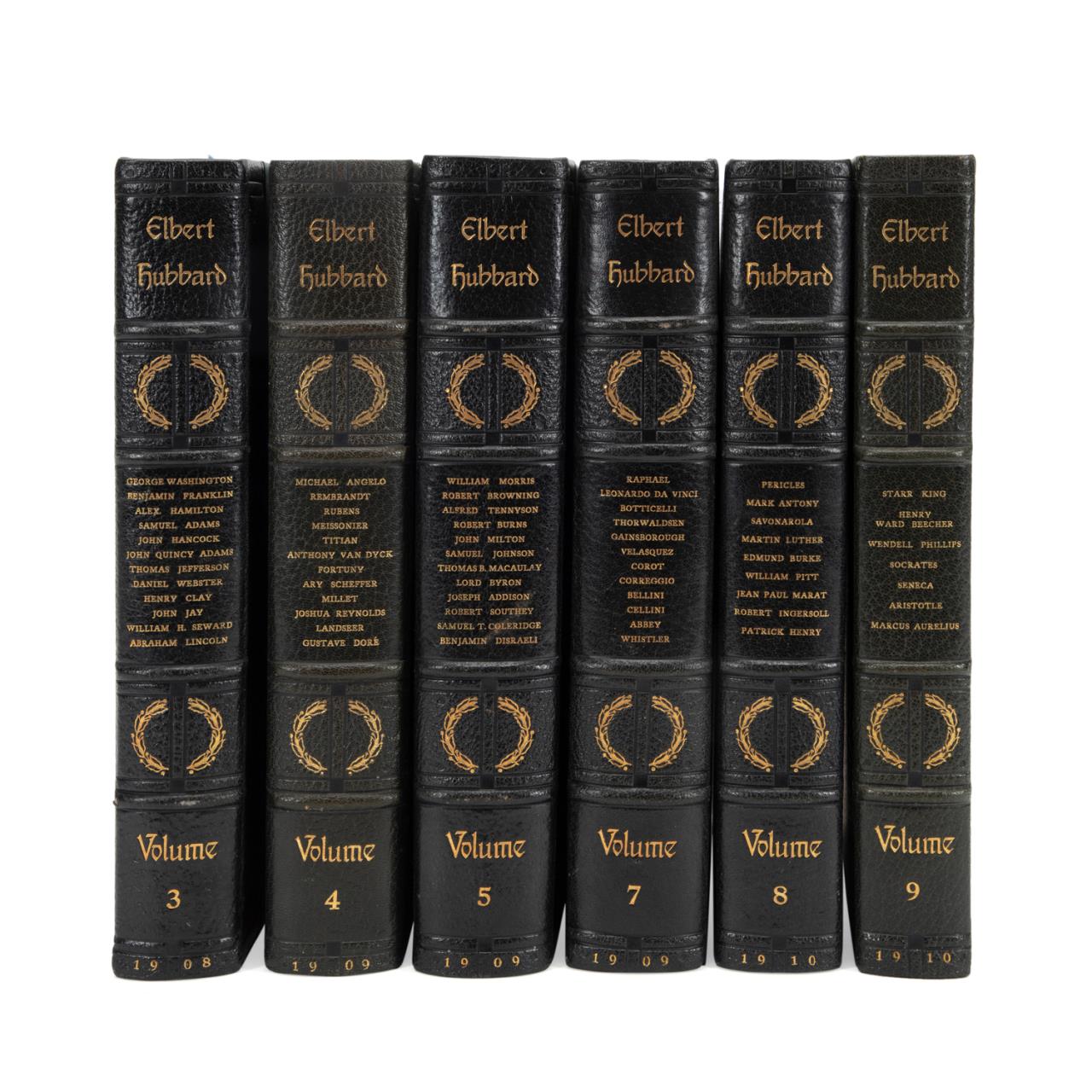 Appraisal: THE COMPLETE WRITINGS OF ELBERT HUBBARD VOLUMES Elbert Hubbard American