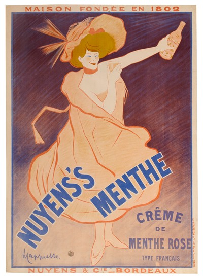 Appraisal: LEONETTO CAPPIELLO - NUYENS'S MENTHE x inches x cm Vercasson