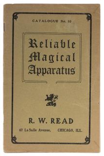 Appraisal: R W Read Reliable Magical Apparatus Chicago ca Printed wrappers