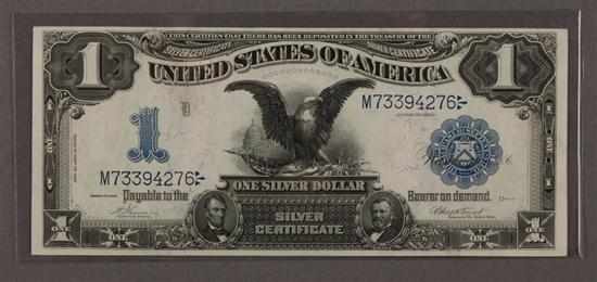 Appraisal: United States Silver Certificate Series of signed Vernon and Treat