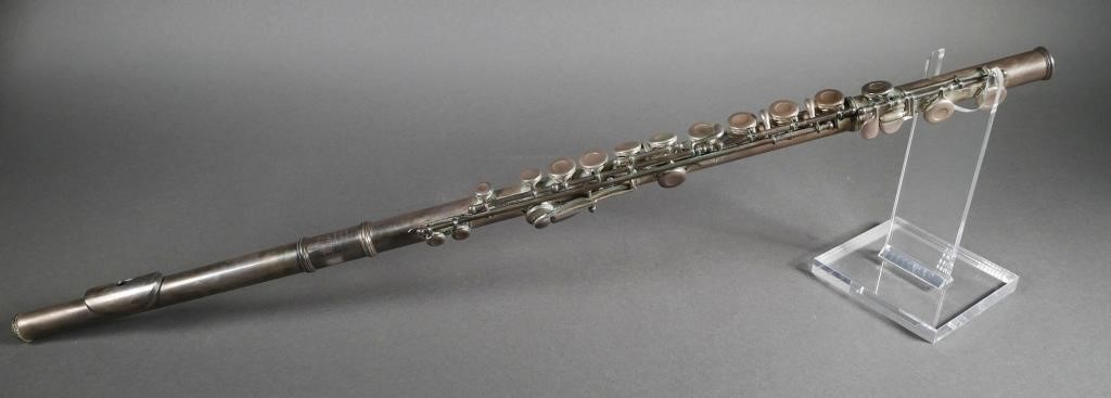 Appraisal: Outstanding William S Haynes sterling silver flute made in December