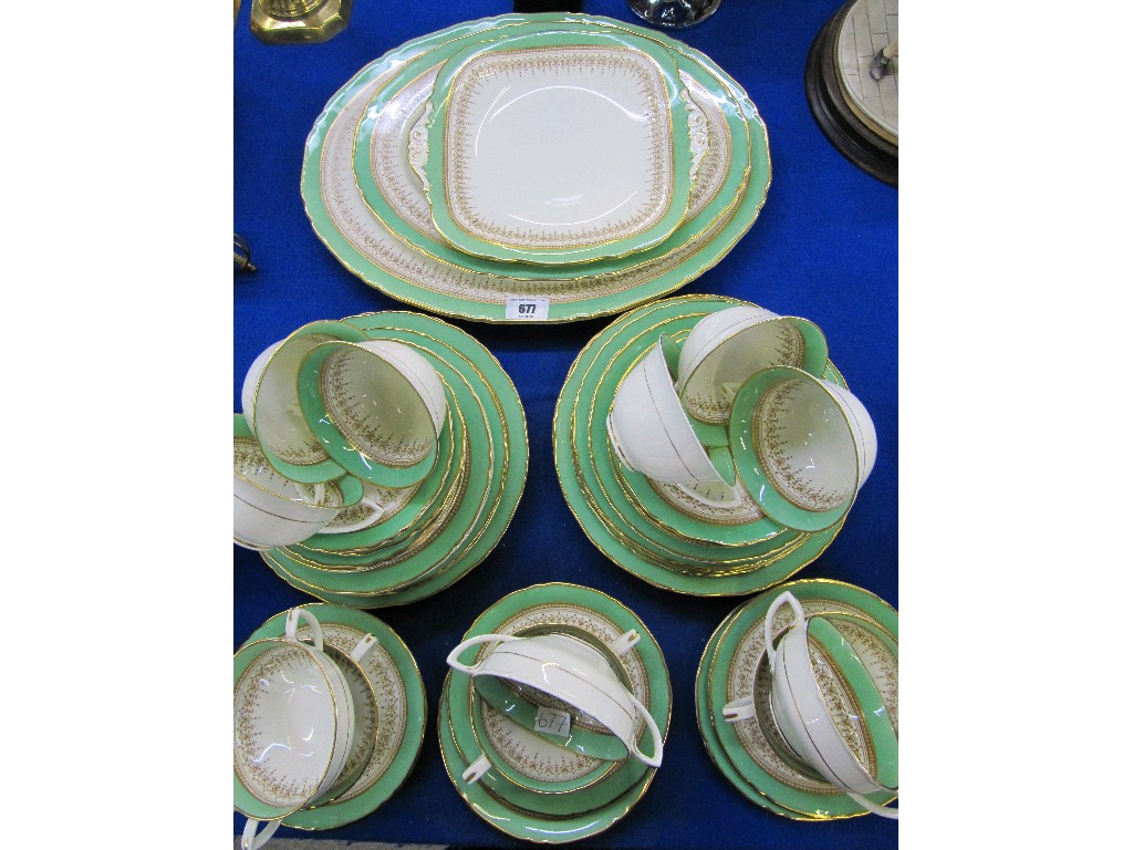 Appraisal: Royal Worcester 'Regency' tea and part dinner set