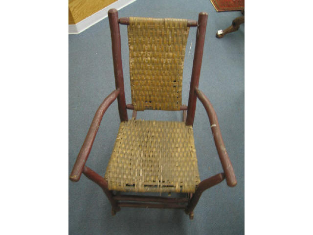 Appraisal: Old Hickory Rocker