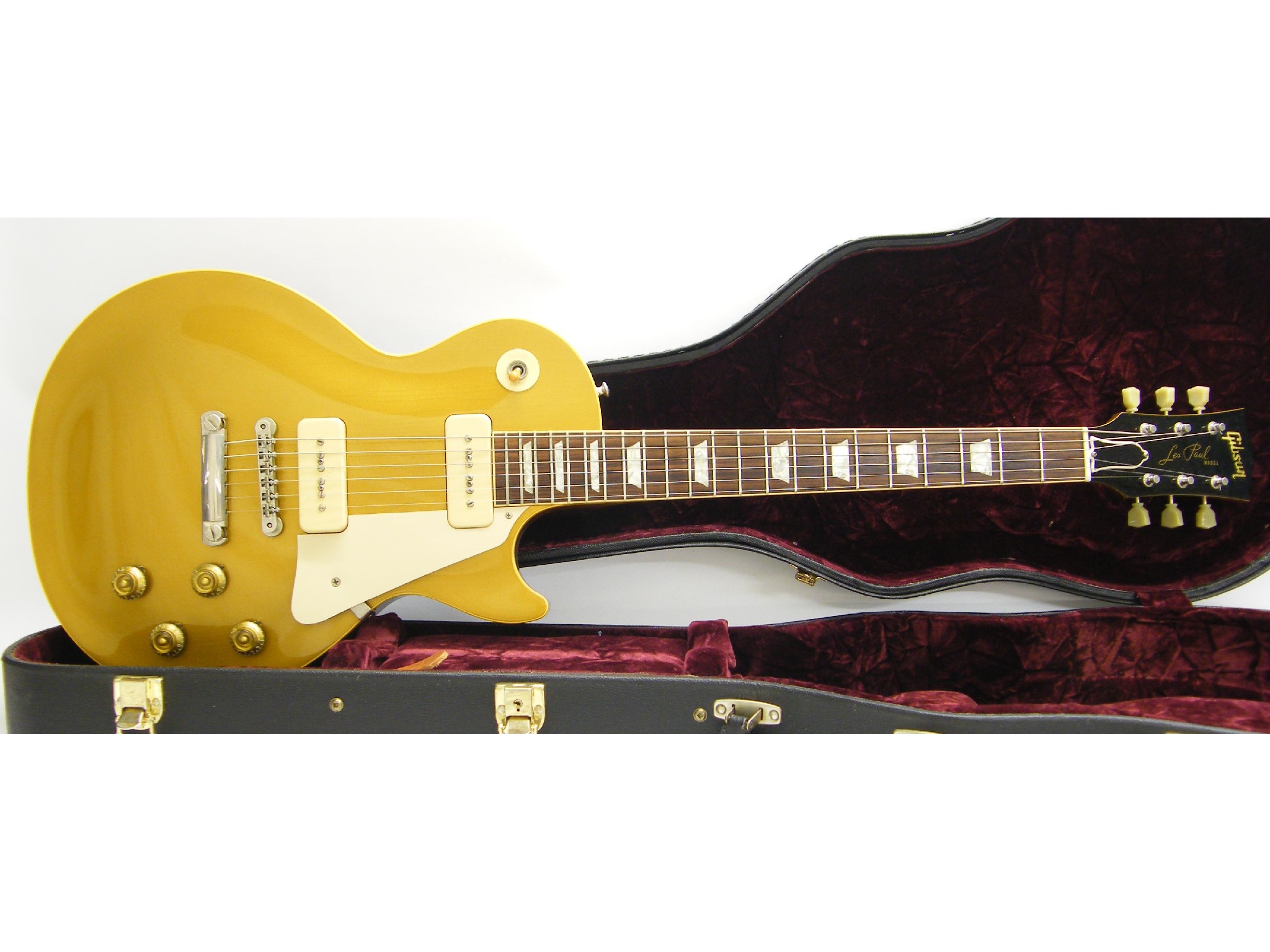 Appraisal: Gibson R ' Les Paul gold top electric guitar made