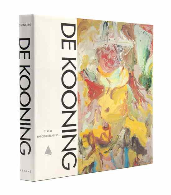 Appraisal: ART DE KOONING ROSENBERG HAROLD De Kooning New York Harry