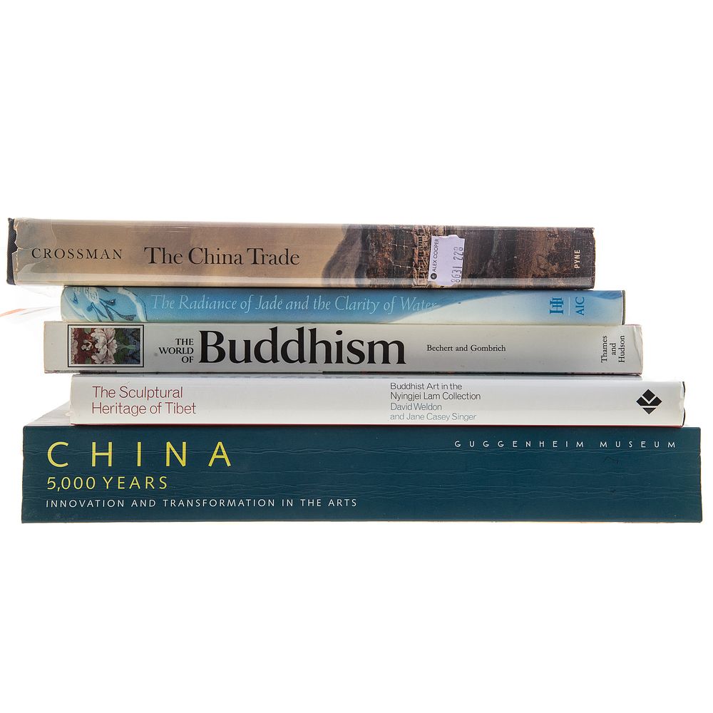 Appraisal: Assorted Books On Chinese Buddhist Art Comprising about items hard