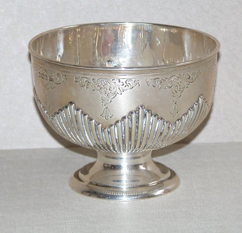 Appraisal: Artist Title Sterling footed fruit bowl inches diameter Medium sterling