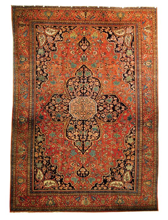 Appraisal: SAROUK FERRAGHAN CARPET Persia circa feet inches x feet inches