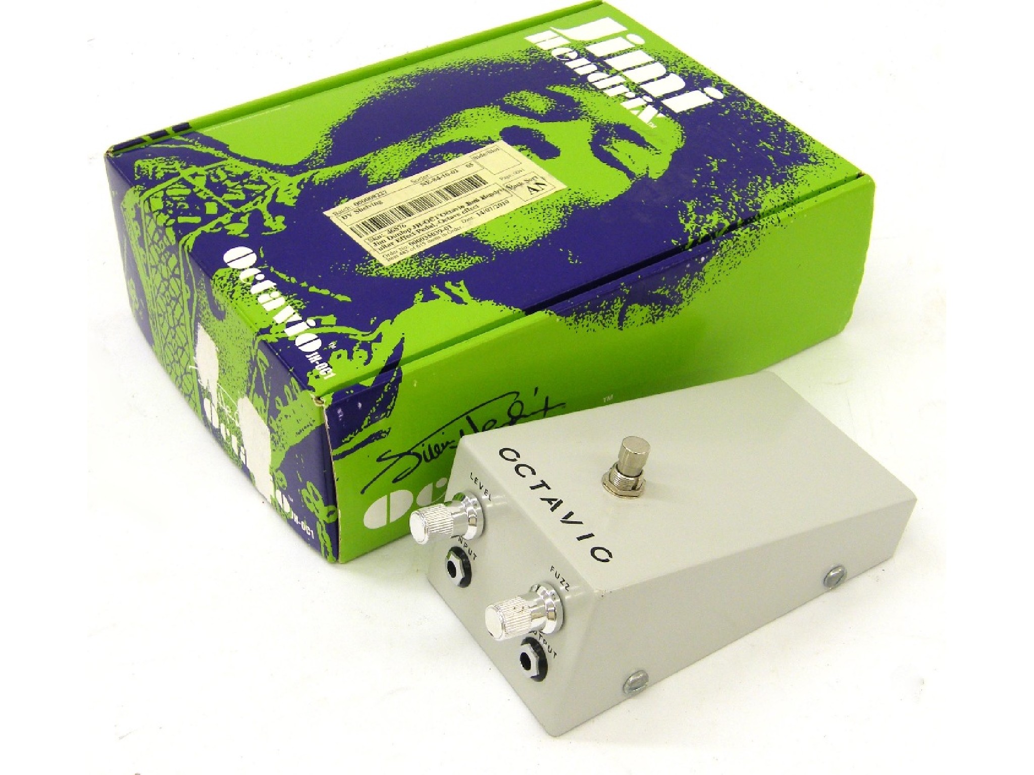 Appraisal: Jim Dunlop Jimi Hendrix JH- C Octavio guitar pedal appears